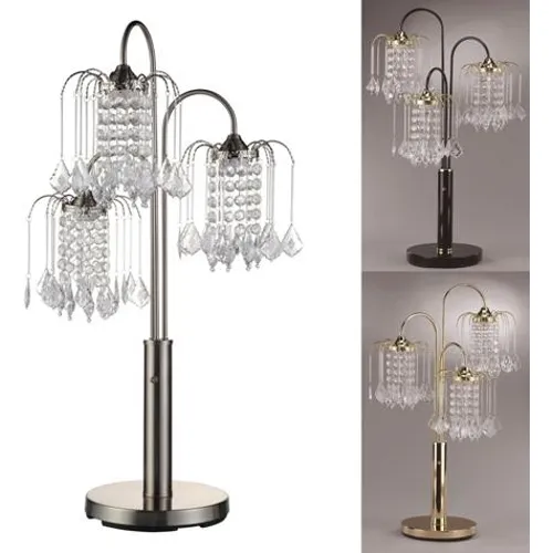 Rain Drop Table Lamp 31"h Gold