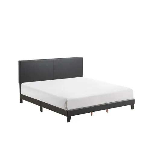 Yates King Platform Bed Adjustable Headboard