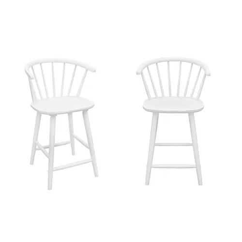Janna Counter Height Stool-white