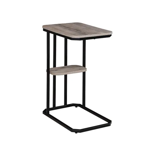 Ida Weathered Grey Chairside Table