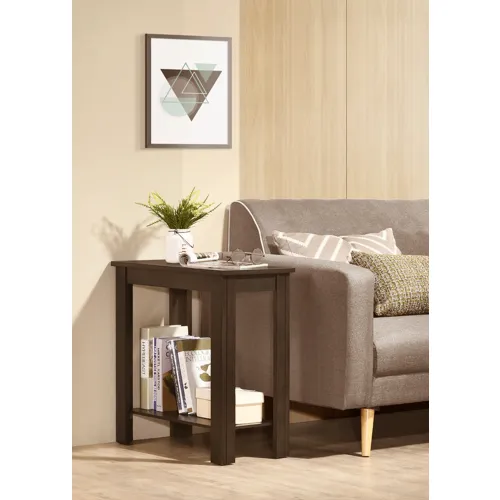 Pierce Chairside Table Charcoal