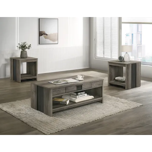 Rangley 3-pk Cocktail Set-grey/brown