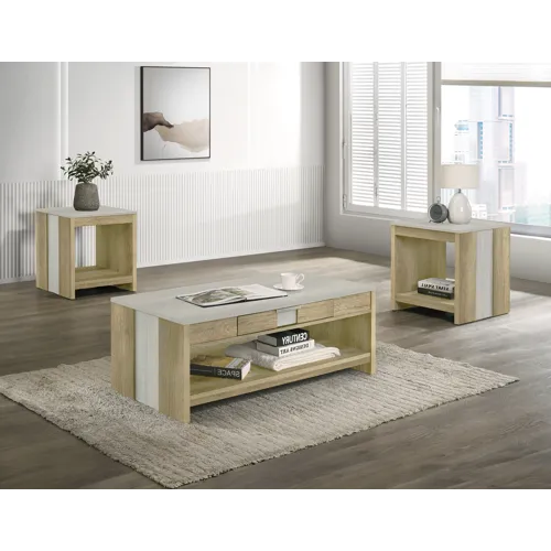 Rangley 3-pk Cocktail Set-driftwood