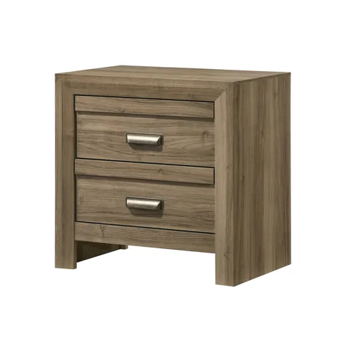 Valor Night Stand-light Brown
