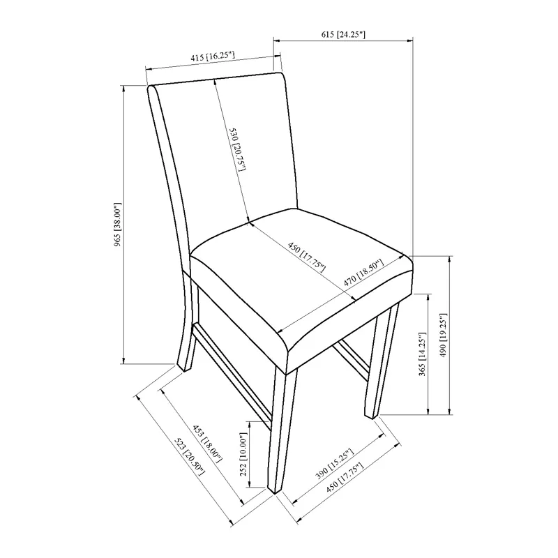 Parkside Dining Chair Dove