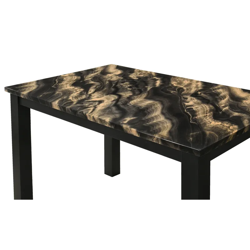 Resia Dining Table-faux Marble Gbk