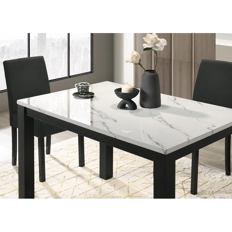 Resia Dining Table-white