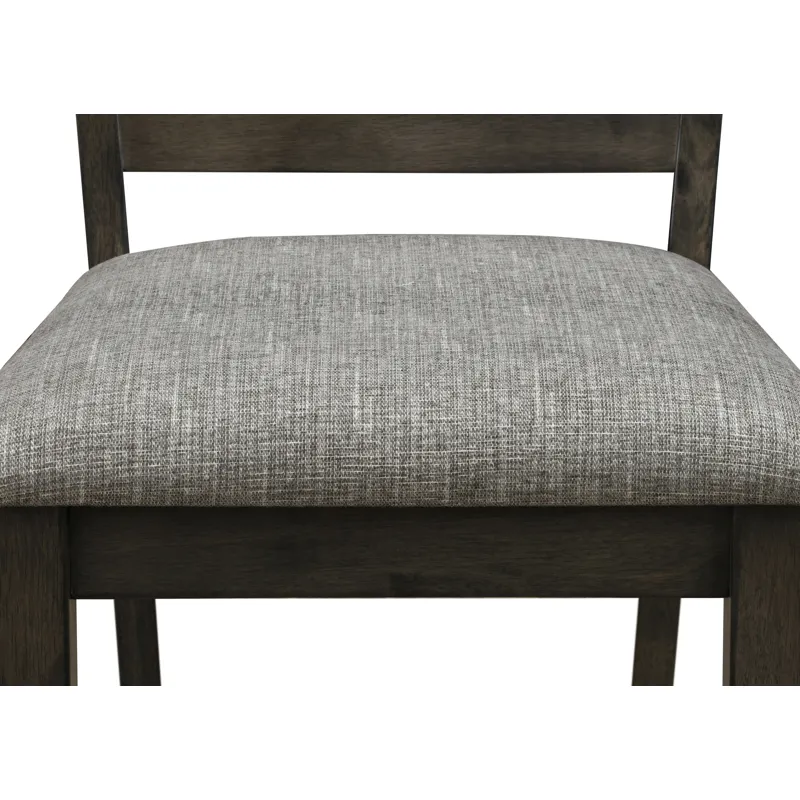Maribelle Side Chair Grey Brown