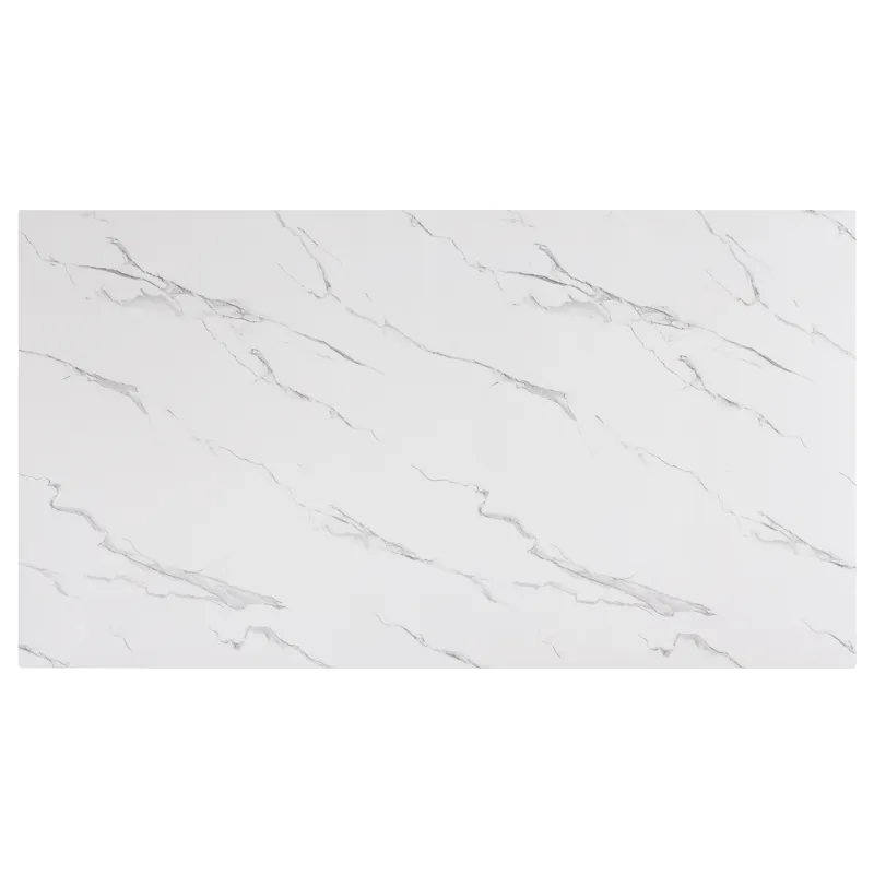 Tanner Dining Table Faux Carrara Marble