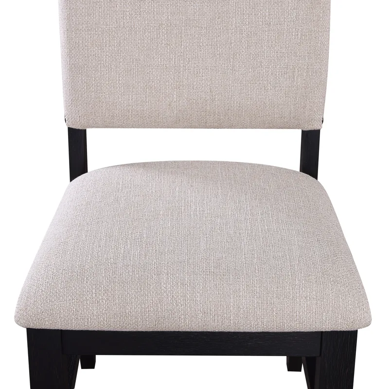 Regent Side Chair Charcoal Black