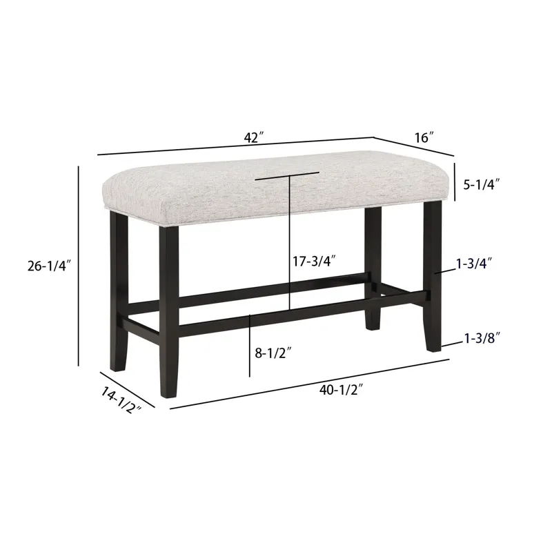 Dary Counter Height Bench