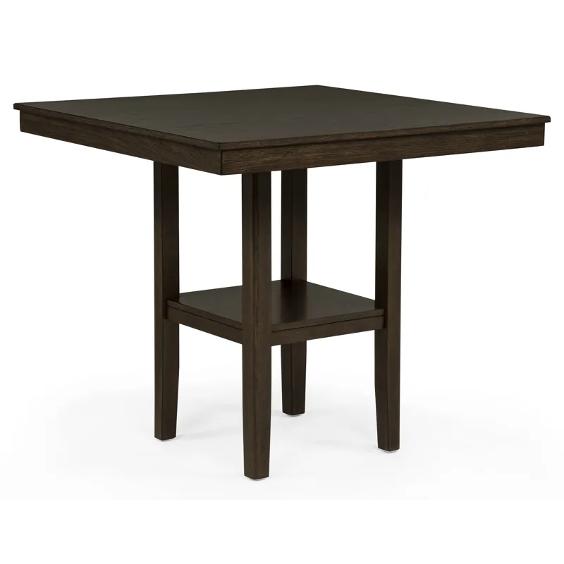 Lester 5-pk Counter Height Table Set Brown