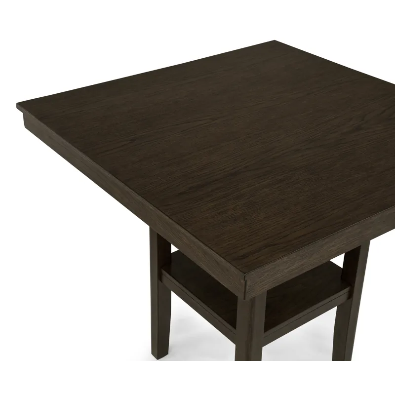 Lester 5-pk Counter Height Table Set Brown