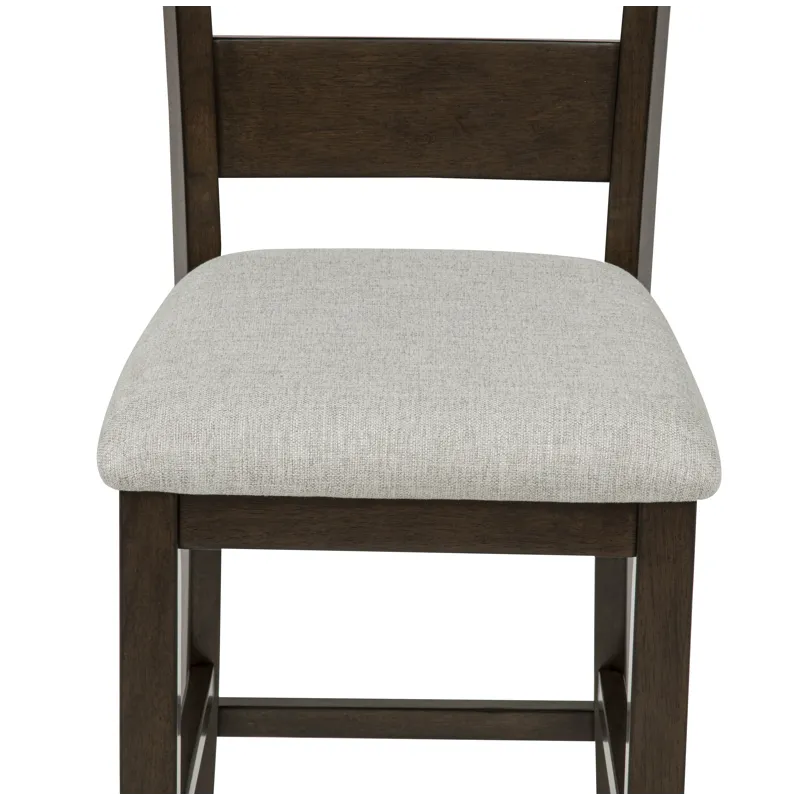 Lester 5-pk Counter Height Table Set Brown