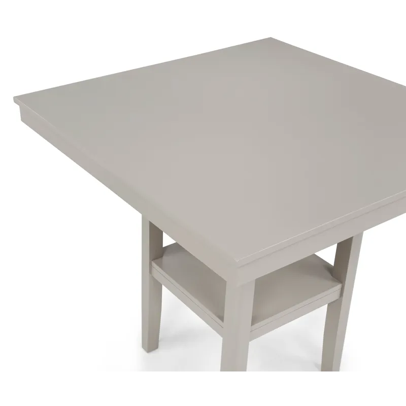 Lester 5-pk Counter Height Table Set Greige