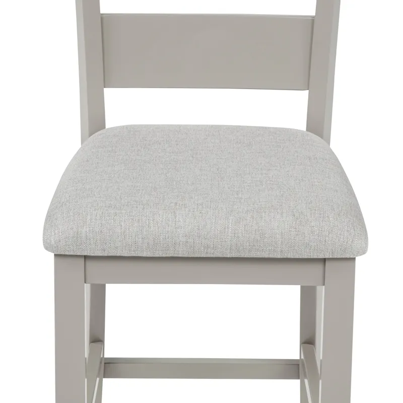 Lester 5-pk Counter Height Table Set Greige
