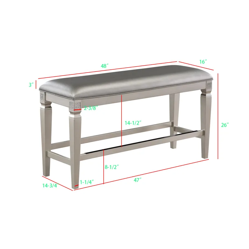 Klina Counter Height Bench