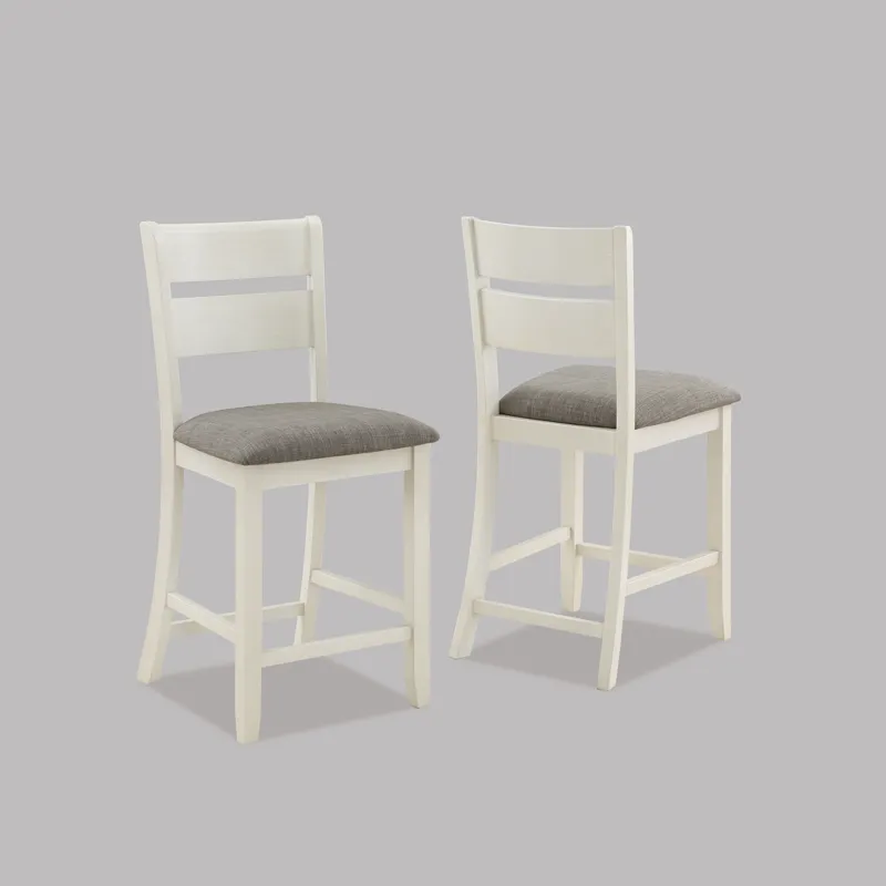 Dakota Counter Height Chair Chalk Grey