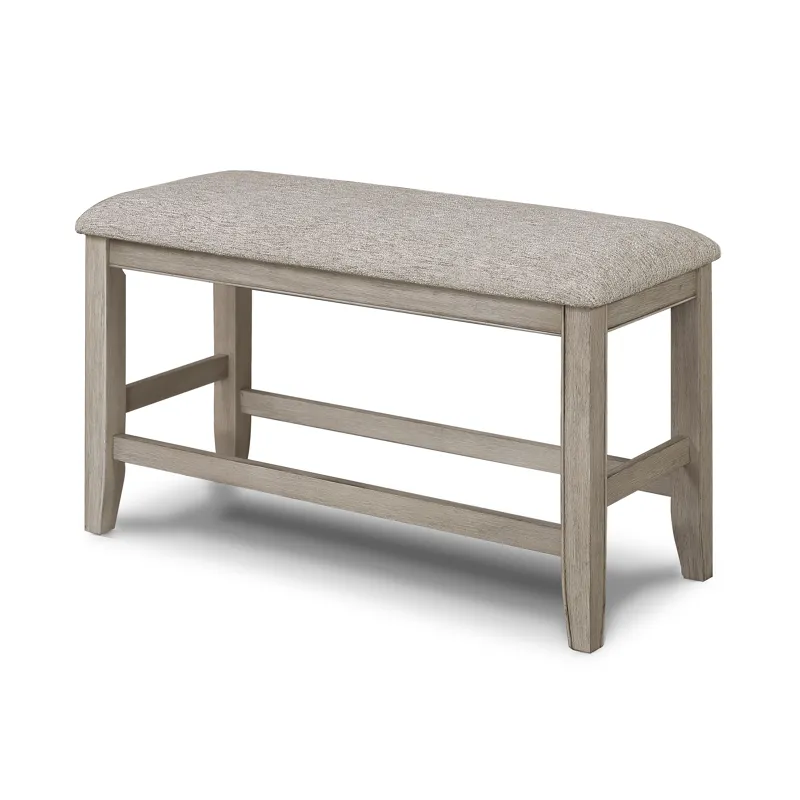 Fulton Counter Height Bench White Oak