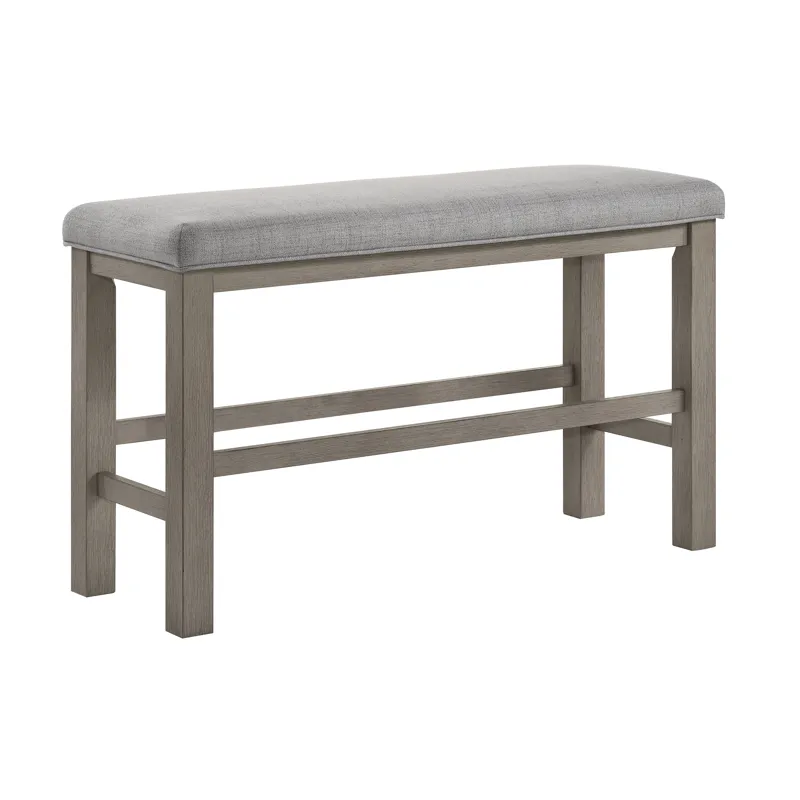 Renwick Counter Height Bench All Grey