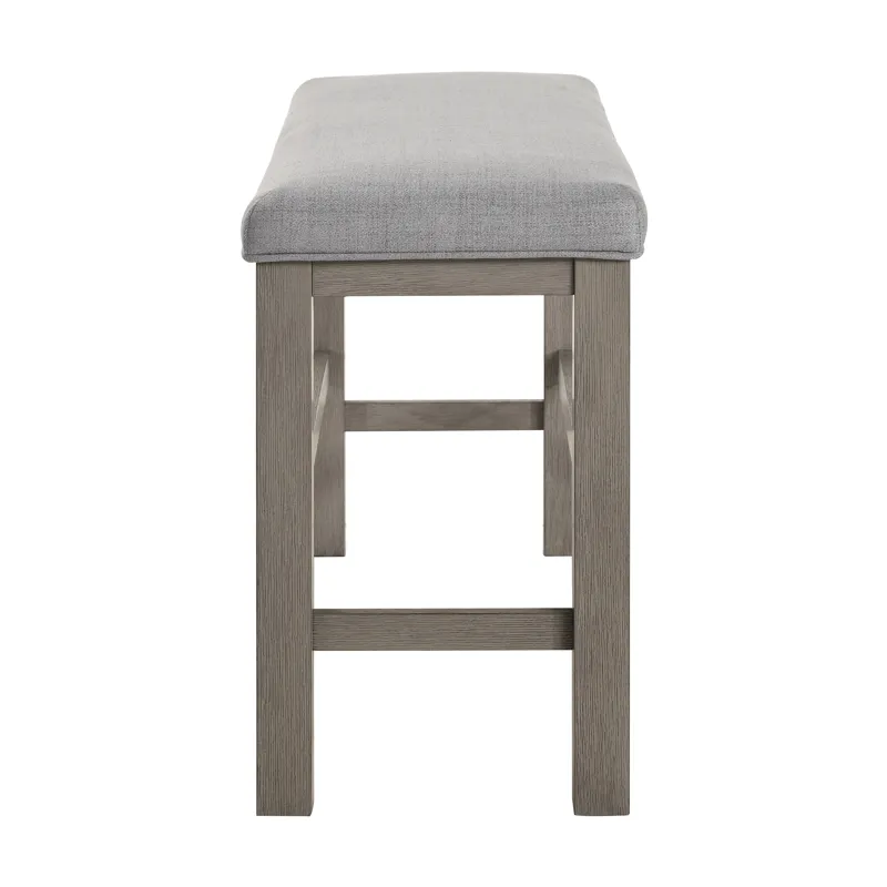 Renwick Counter Height Bench All Grey