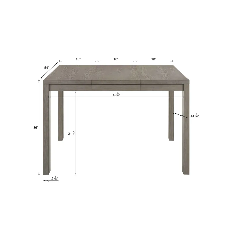 Renwick Counter Height Table All Grey