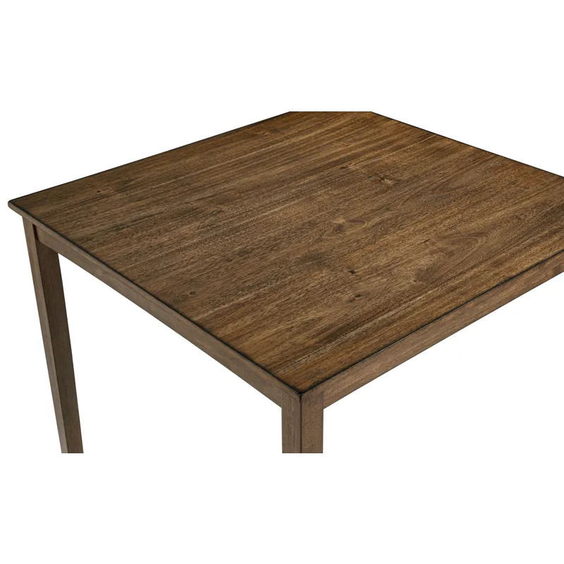 Theodore 5pk Counter Height Table Set Brown