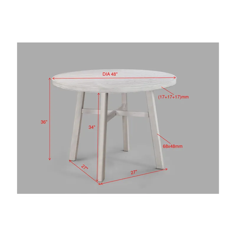Blanche Round Counter Height Table