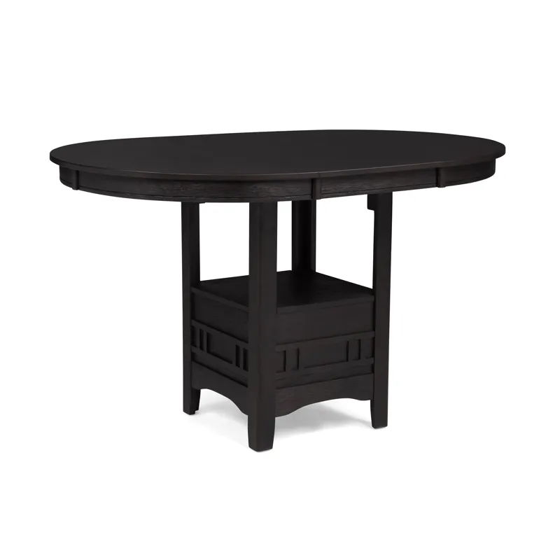 Hartwell Counter Height Table Charcoal Black