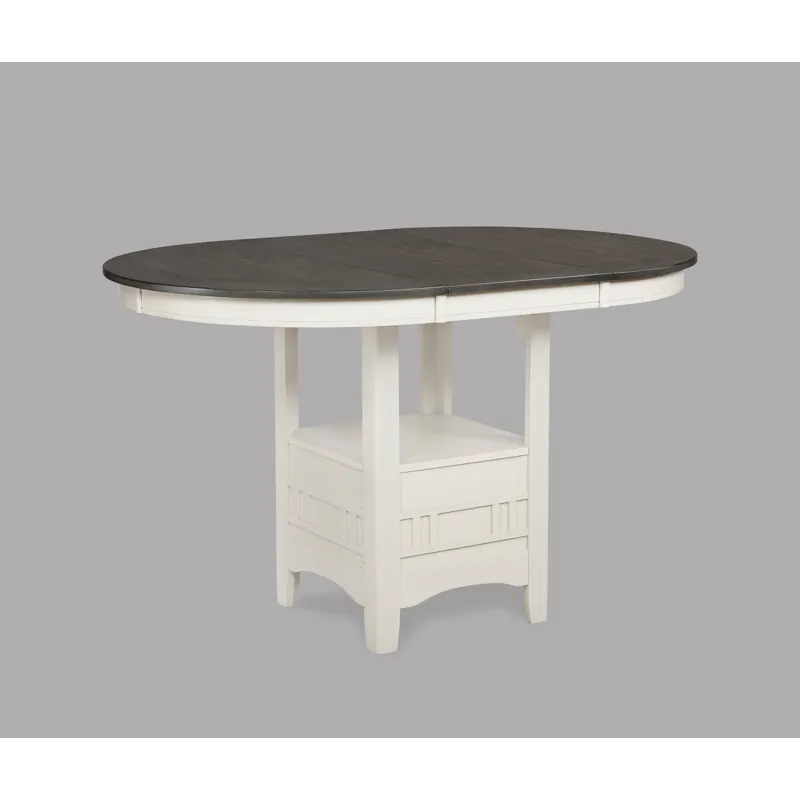 Hartwell Counter Height Table Chalk Grey