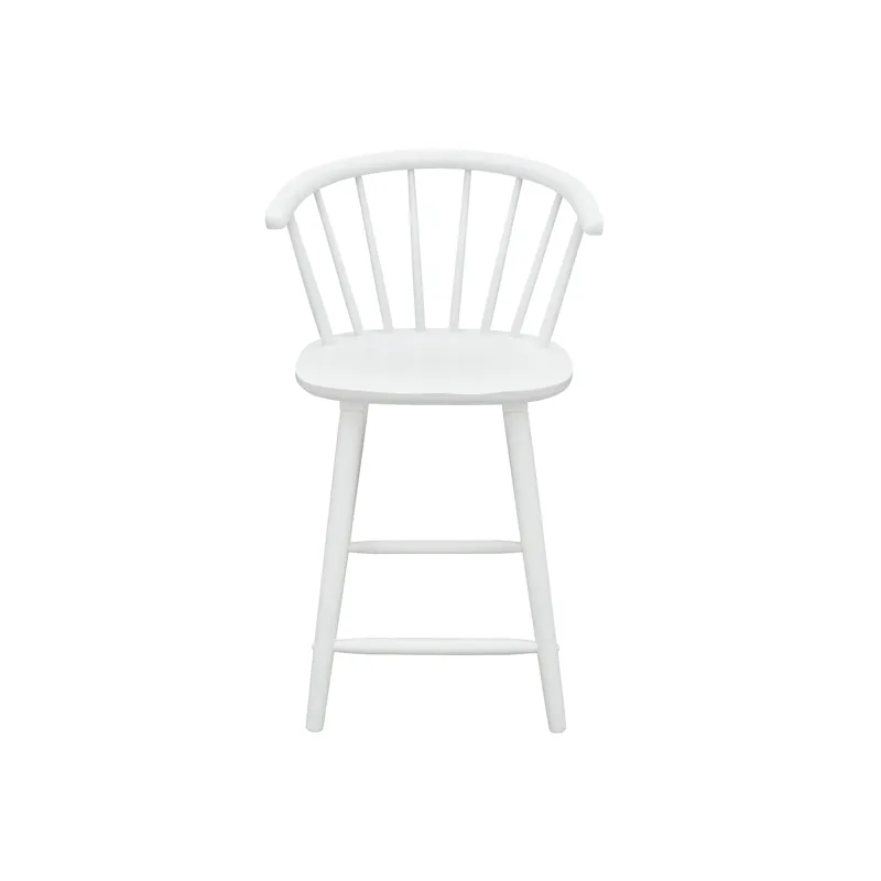 Janna Counter Height Stool-white
