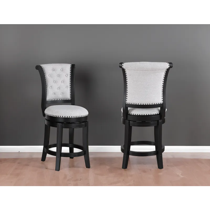 Granville Swivel Pub Stool Dove King/d