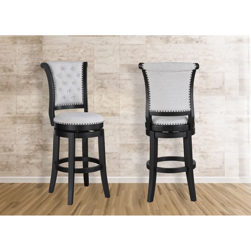 Granville Swivel Bar Stool Dove King/d
