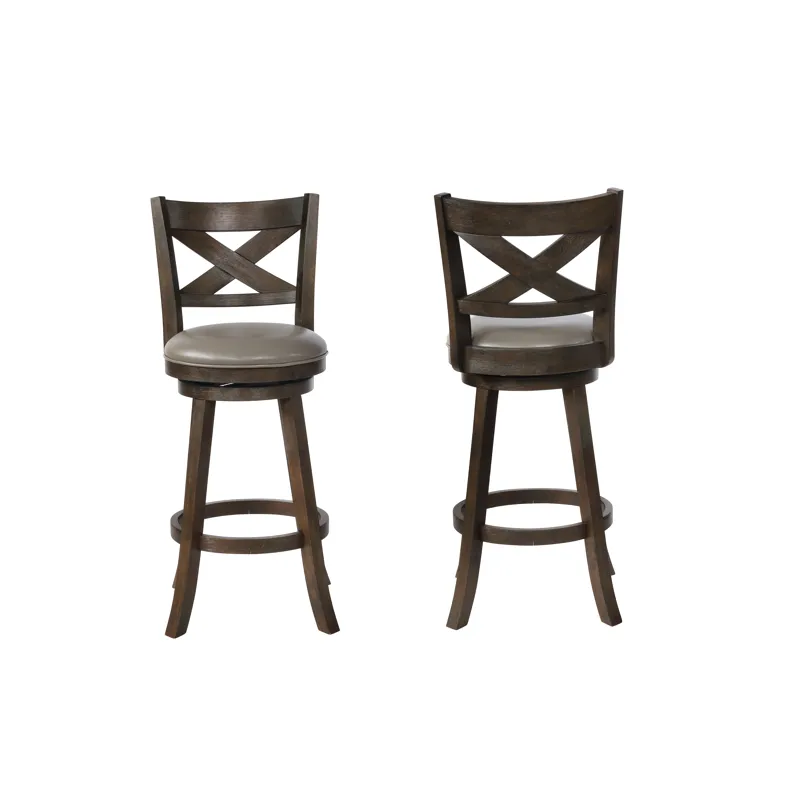 Kipper Swivel Bar Stool Grey King/d