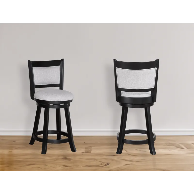 Cecil Swivel Pub Stool Dove King/d