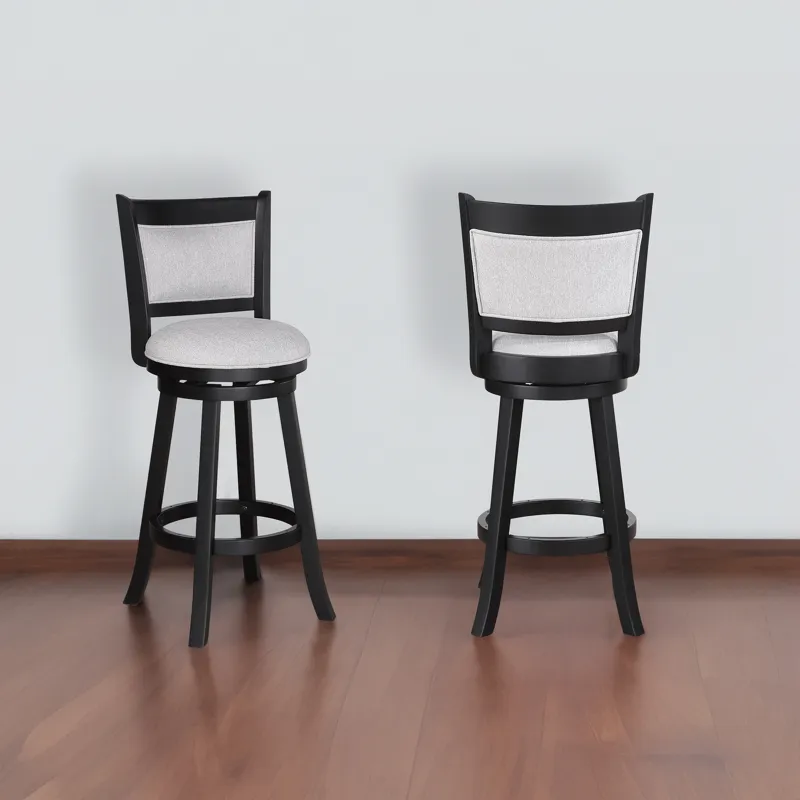 Cecil Swivel Bar Stool Dove King/d