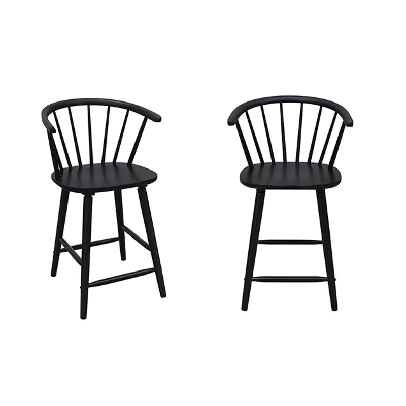 Janna Counter Height Stool-black