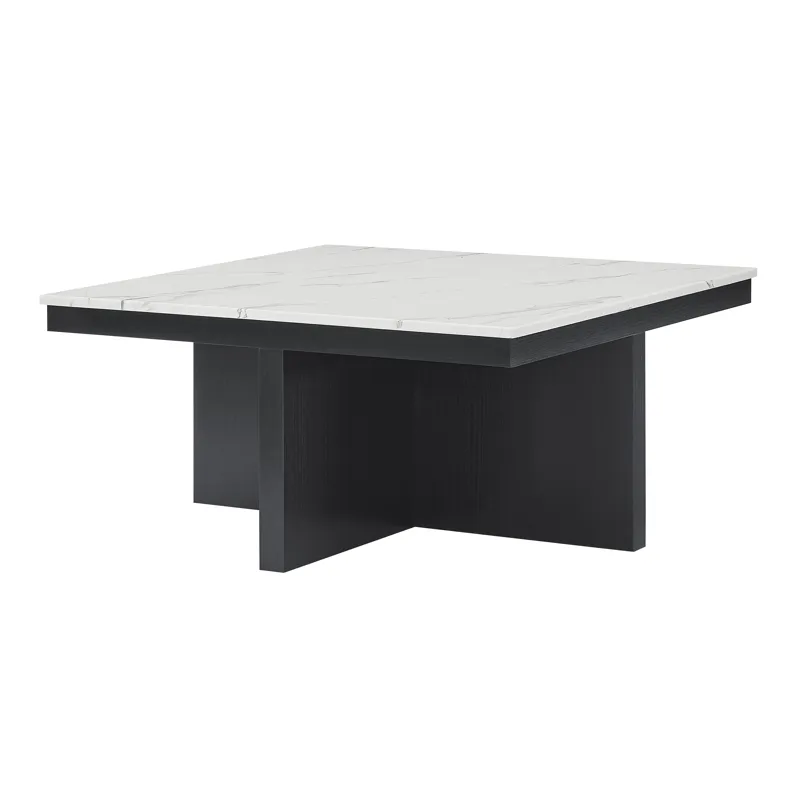 Marta Coffee Table W/4 Storage Ottomans