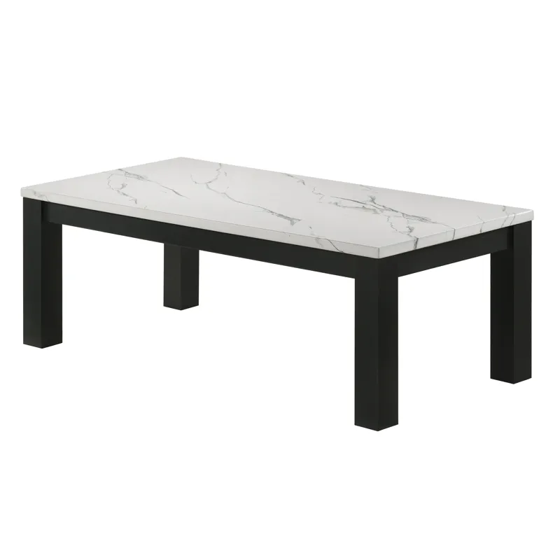 Ivy 3-pk Faux Marble White Cocktail Set