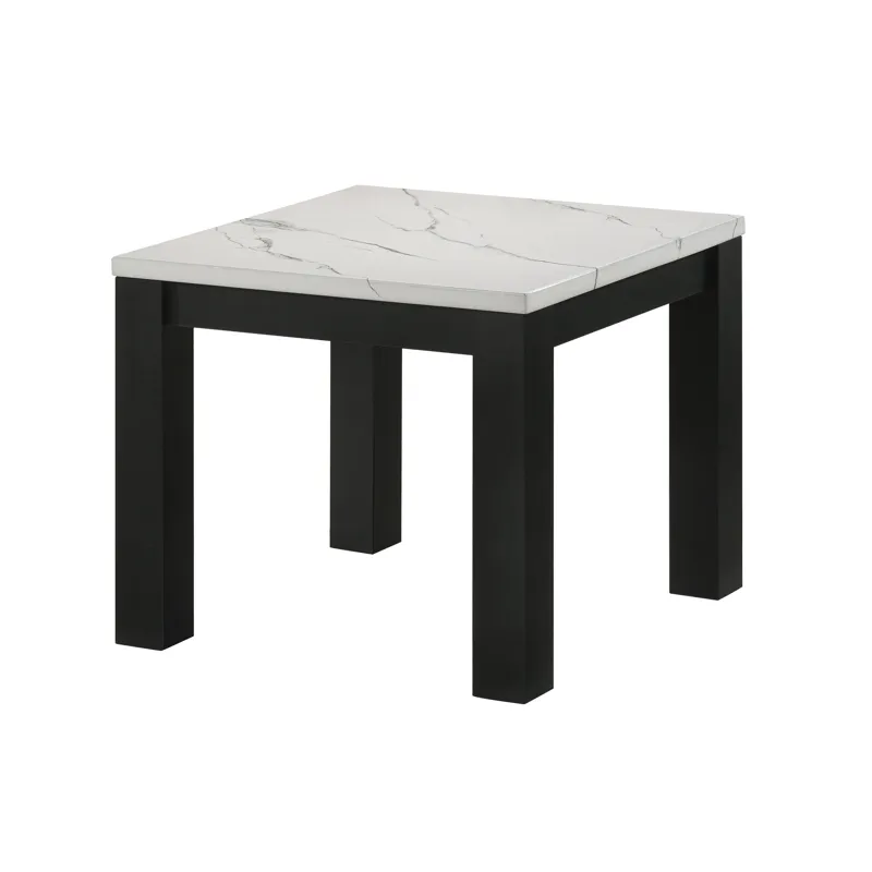 Ivy 3-pk Faux Marble White Cocktail Set