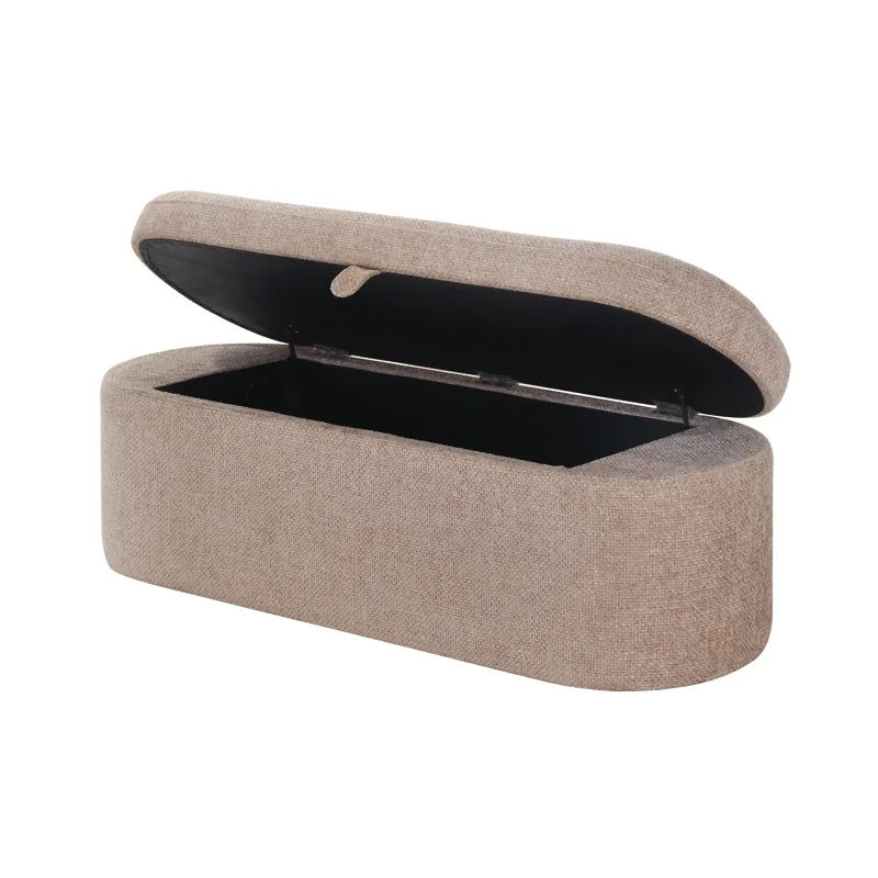 Philipa Storage Bench- Mauve Tweed