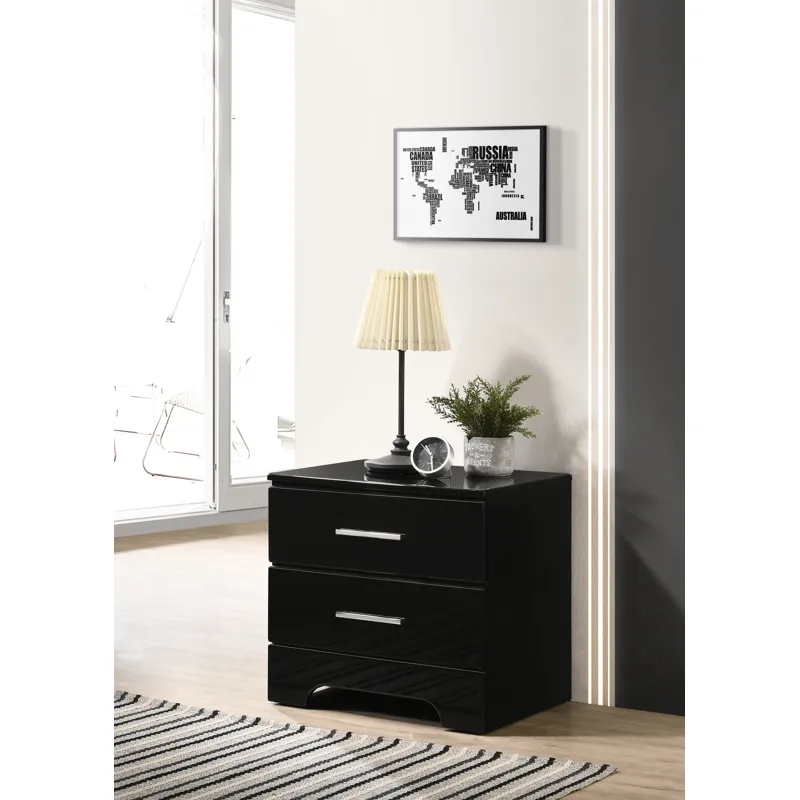 Brooklyn Night Stand Black