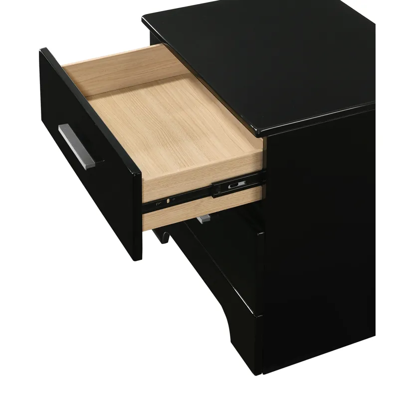 Brooklyn Night Stand Black