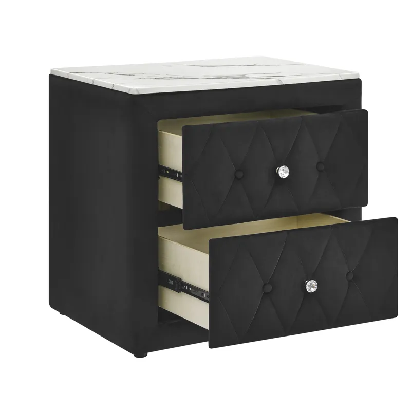 Annabelle Night Stand Black