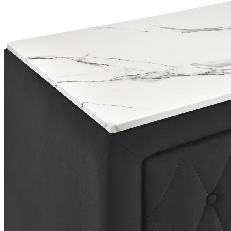 Annabelle Night Stand Black