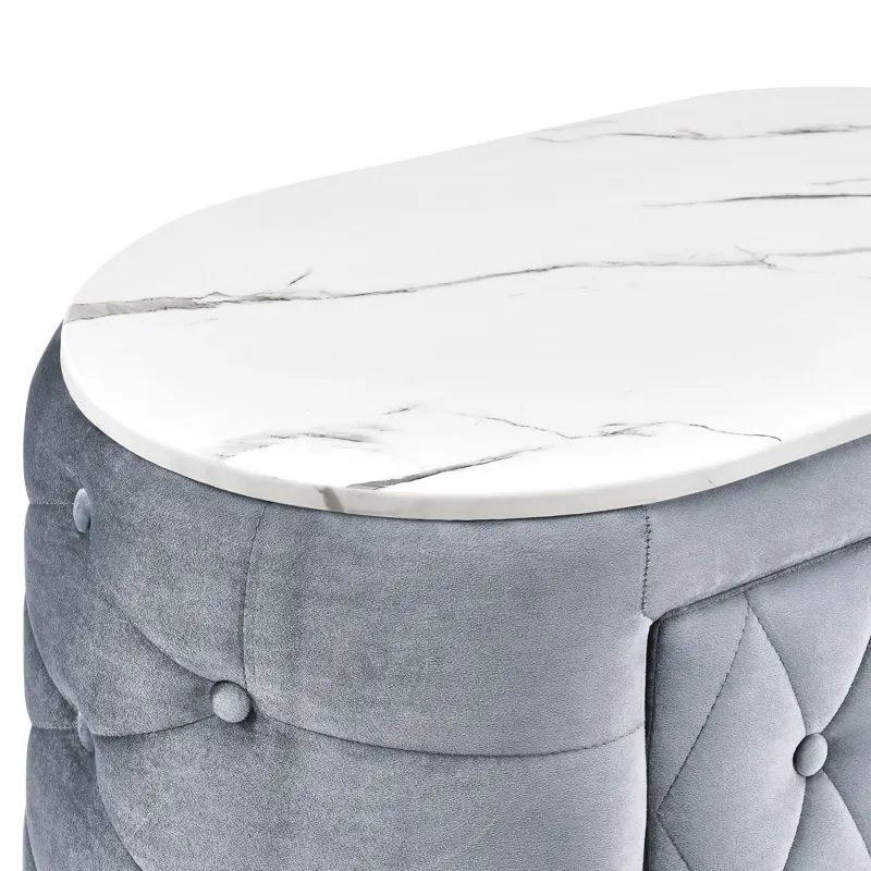 Natalia Night Stand Grey
