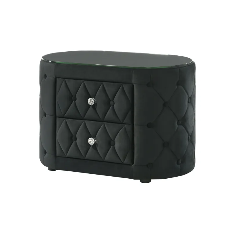 Voltare Night Stand Black