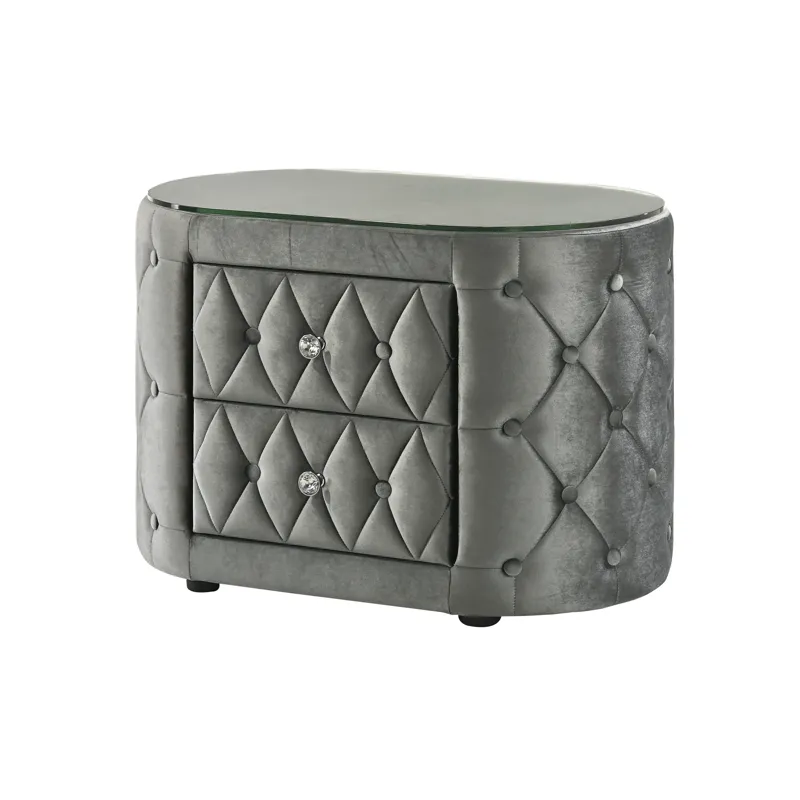 Voltare Night Stand Grey