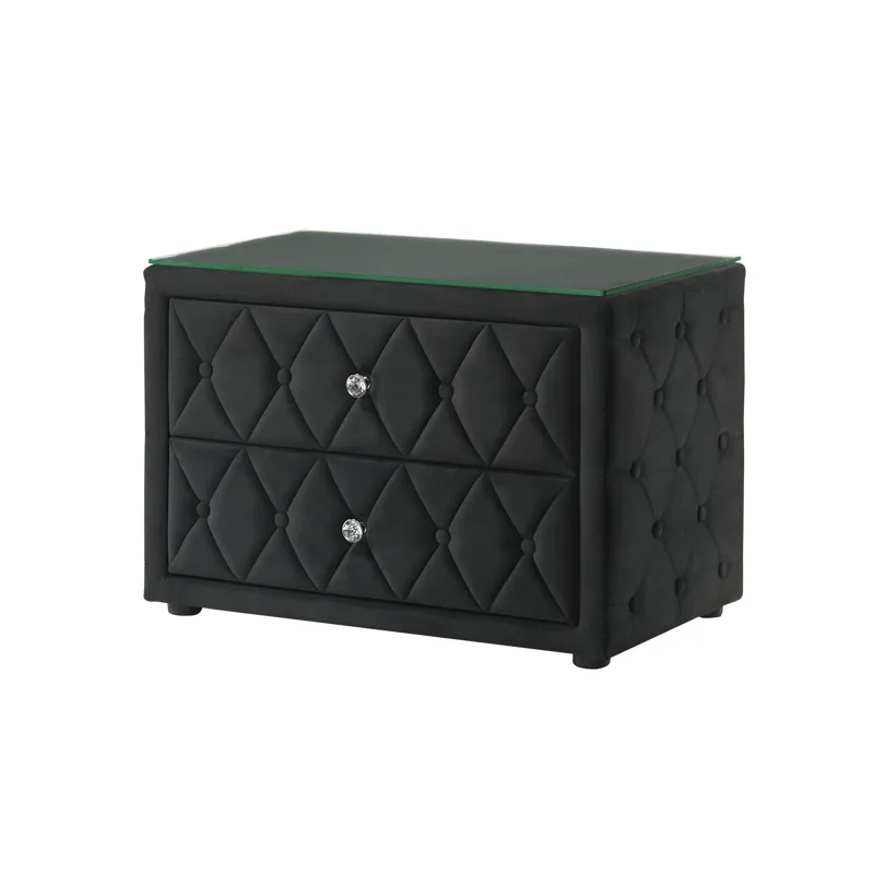 Josephine Night Stand Black