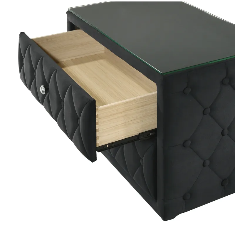 Josephine Night Stand Black